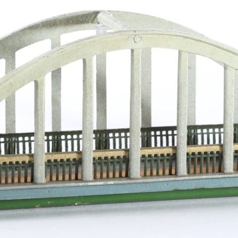 Ferrovie Elettriche in Miniatura (F.E.M.) tinplate H0 gauge arch bridge #40
